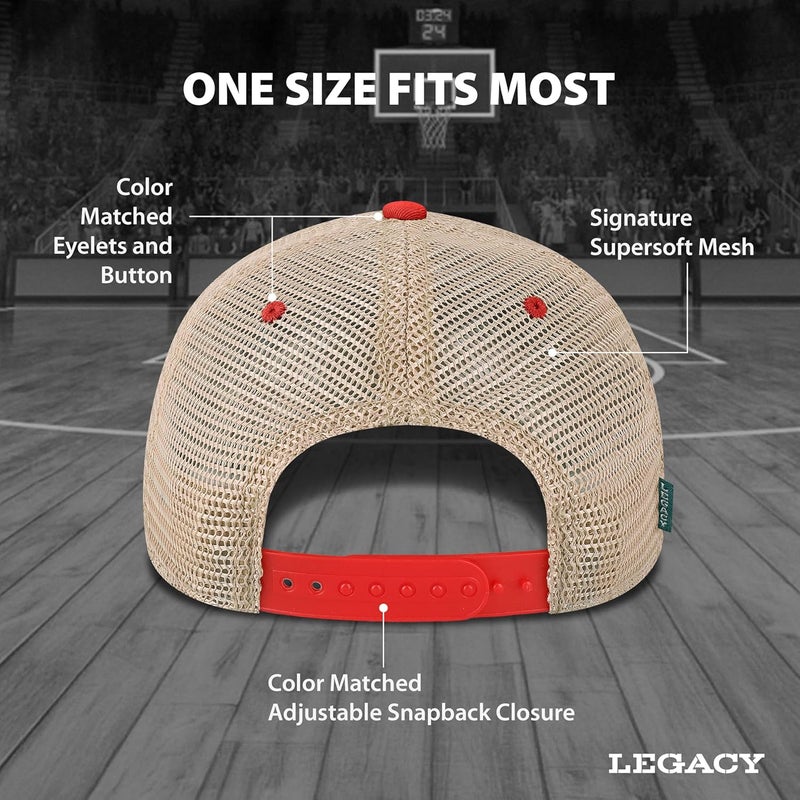 Legacy NCAA Officially Licensed Baseball Hat, Lightweight Cap for Men & Women, (OFA), One Size Fits Most, Snapback Closure - Image 2